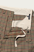 Engineered Garments - Carlyle Pant - Brown/Olive Heavy Gunclub Check - Canoe Club