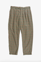 Engineered Garments - Carlyle Pant - Khaki Acrylic Wool Gunclub Check - Canoe Club