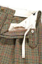Engineered Garments - Carlyle Pant - Khaki Acrylic Wool Gunclub Check - Canoe Club
