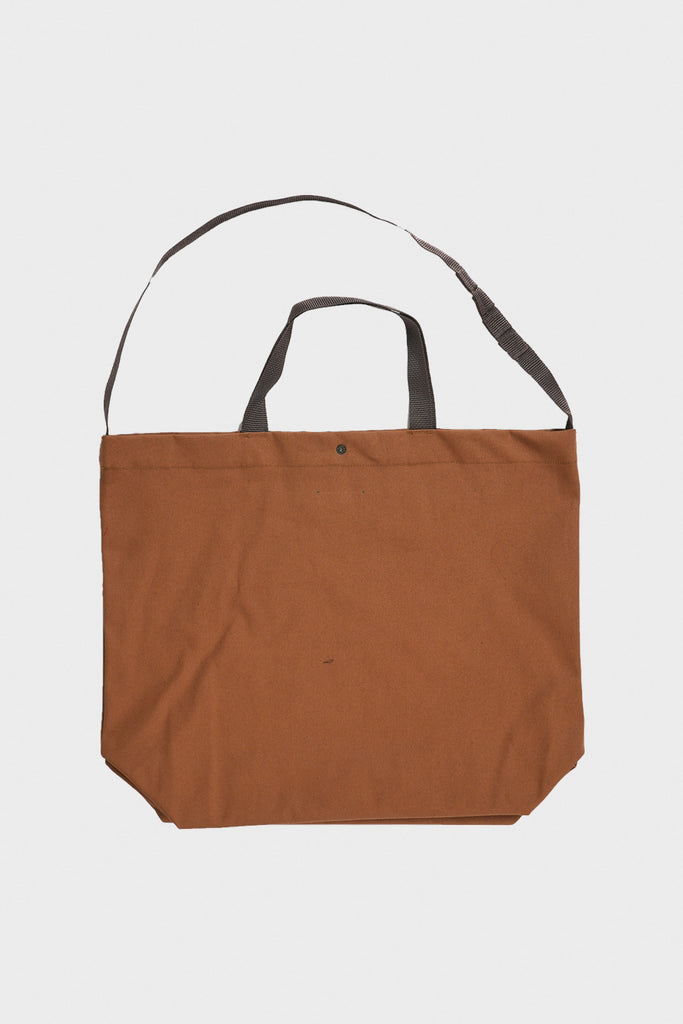 Engineered Garments - Carry All Tote - Brown 12oz Duck Canvas - Canoe Club