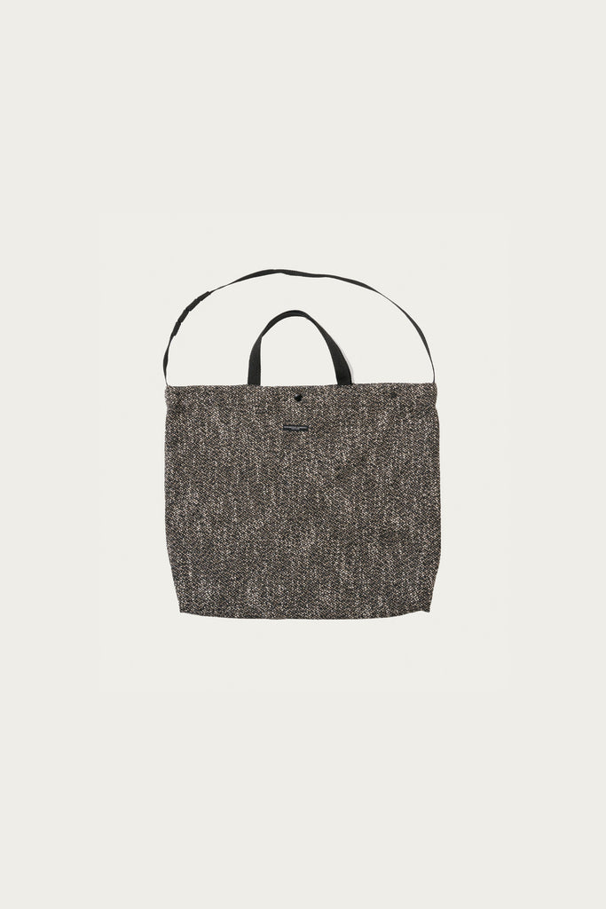 Engineered Garments - Carry All Tote - Brown/Black Wool Homespun - Canoe Club