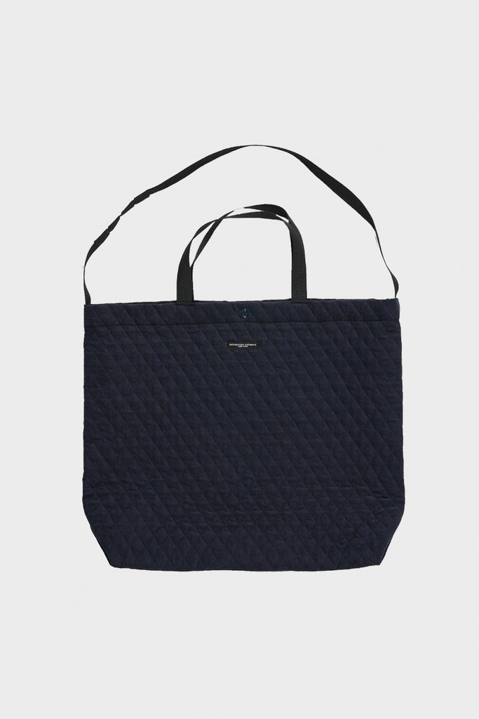 Engineered Garments - Carry All Tote - Dark Navy CP Quilted Corduroy - Canoe Club