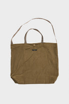 Engineered Garments - Carry All Tote - Khaki Cotton 4.5W Corduroy - Canoe Club