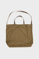 Engineered Garments - Carry All Tote - Khaki Cotton 4.5W Corduroy - Canoe Club