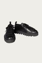 Clarks - Engineered Garments x Clarks Desert Khan - Black Smooth - Canoe Club