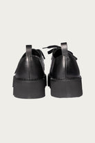 Clarks - Engineered Garments x Clarks Desert Khan - Black Smooth - Canoe Club