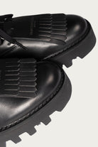 Clarks - Engineered Garments x Clarks Desert Khan - Black Smooth - Canoe Club