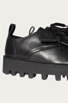 Clarks - Engineered Garments x Clarks Desert Khan - Black Smooth - Canoe Club