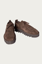 Clarks - Engineered Garments x Clarks Desert Khan - Brown Suede - Canoe Club