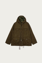 Engineered Garments - SAS Jacket - Dk. Olive Cotton Ventile Twill - Canoe Club
