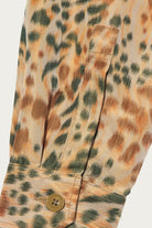 Engineered Garments - Explorer Shirt Jacket - Brown Polyester Leopard - Canoe Club