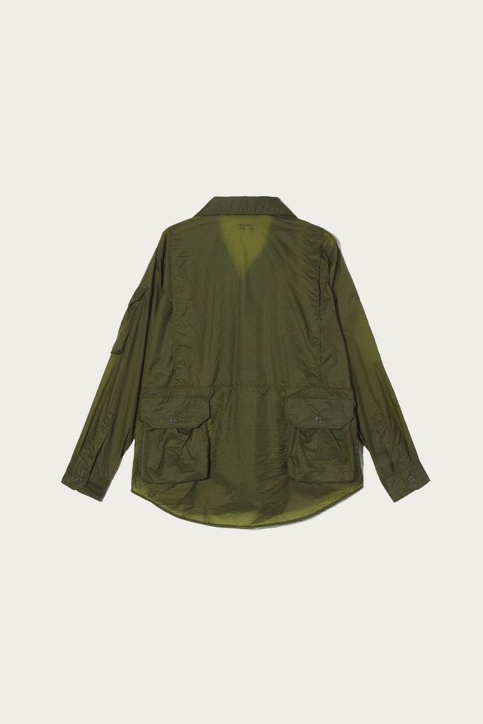 Engineered Garments - Explorer Shirt Jacket - Olive Nylon Micro Ripstop - Canoe Club