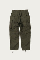 Engineered Garments - FA Pant - Olive Cotton Brushed Herringbone - Canoe Club