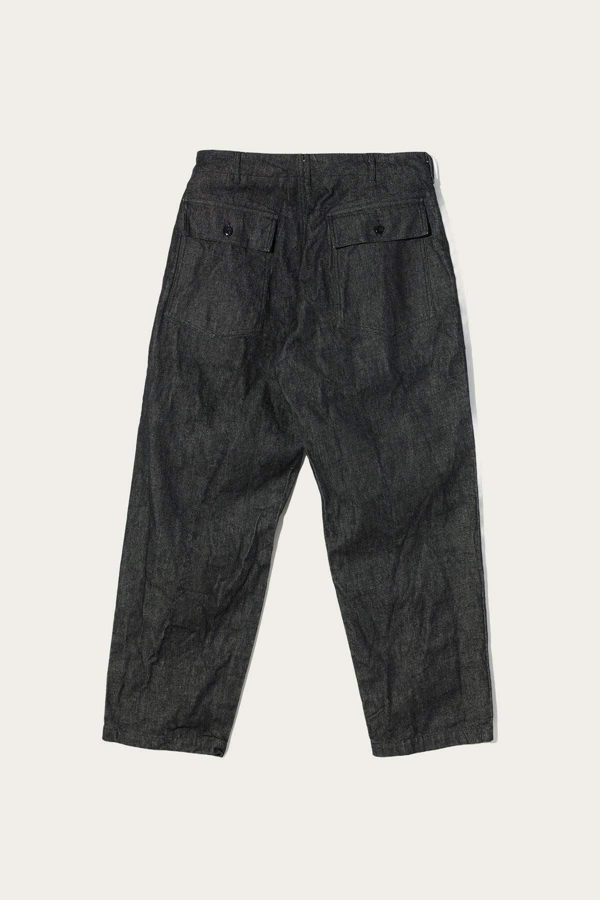 Engineered Garments - Fatigue Pant - Black 14oz Cone Denim - Canoe Club