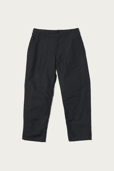 Engineered Garments Fatigue Pant | Black Cotton Double Cloth