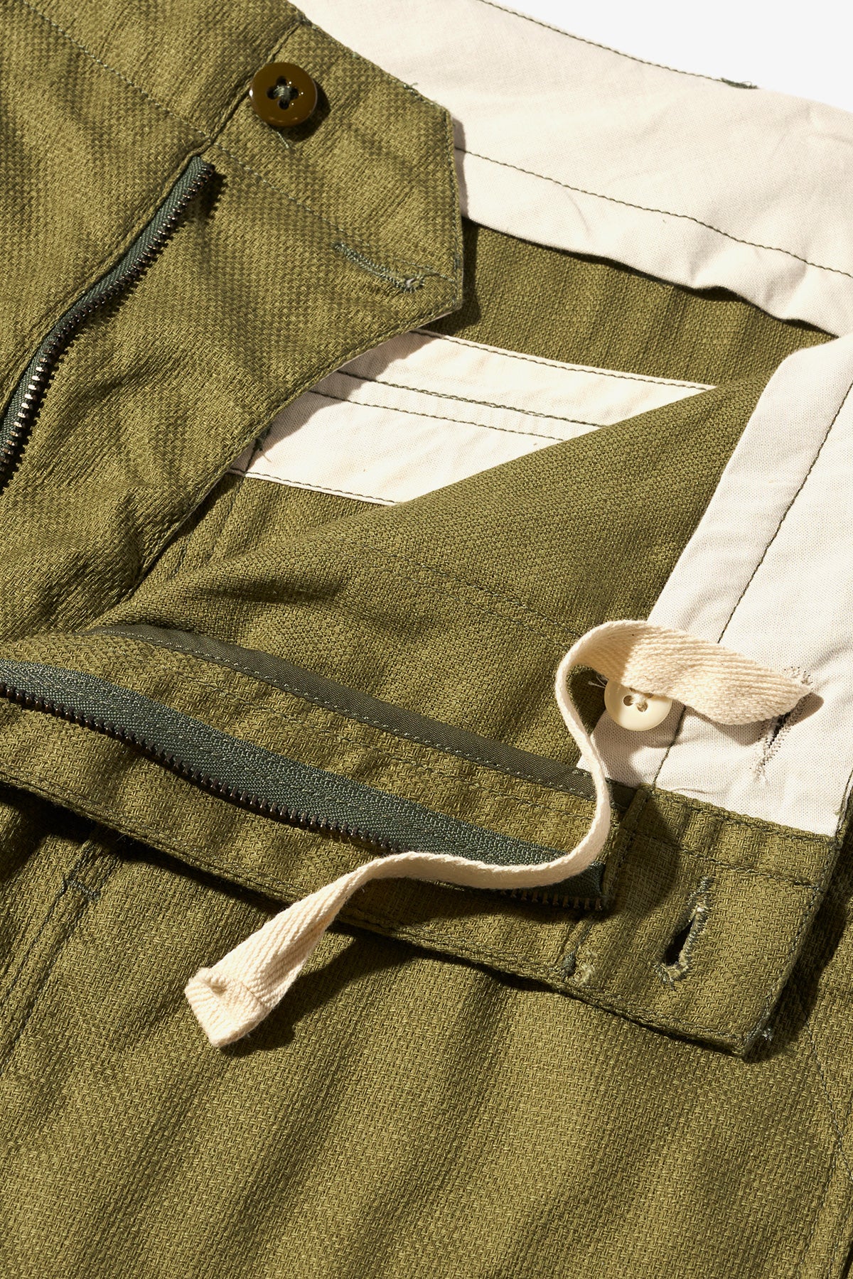 Engineered Garments - Fatigue Pant - Olive CL Java Cloth - Canoe Club