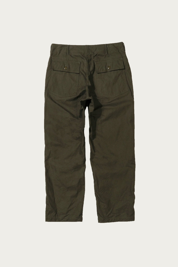 Engineered Garments - Fatigue Pant - Olive Cotton Brushed Herringbone - Canoe Club