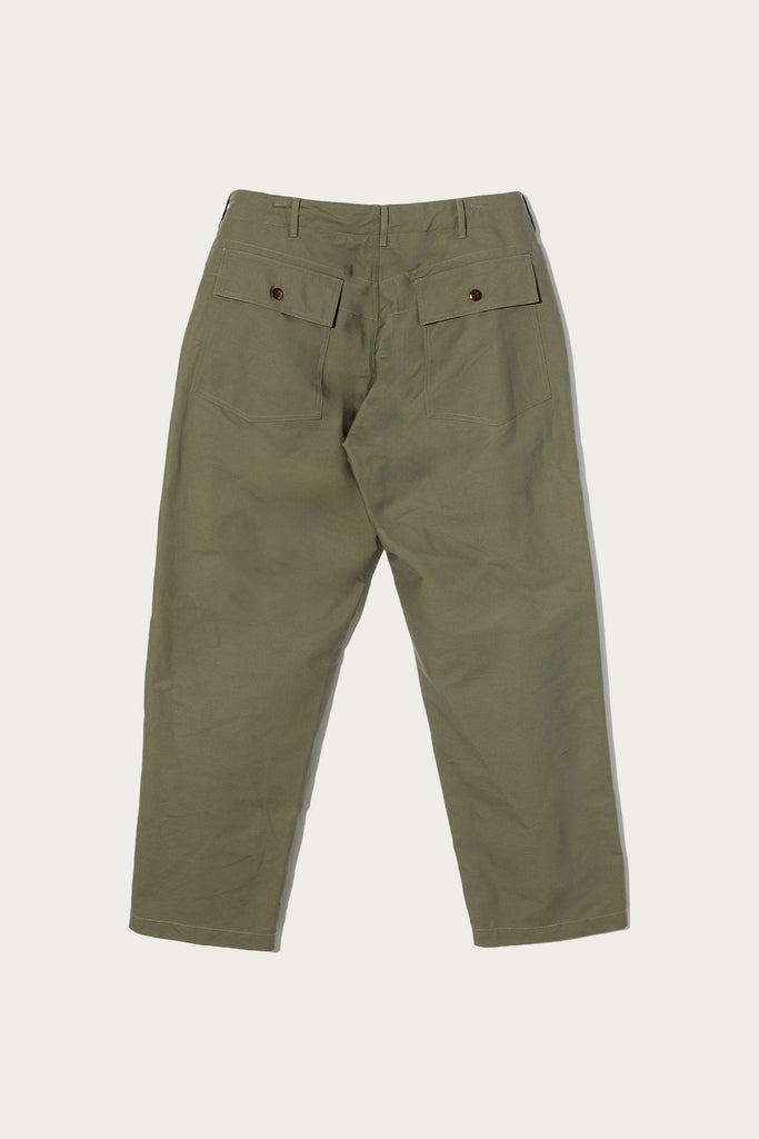 Engineered Garments - Fatigue Pant - Olive Cotton Double Cloth - Canoe Club