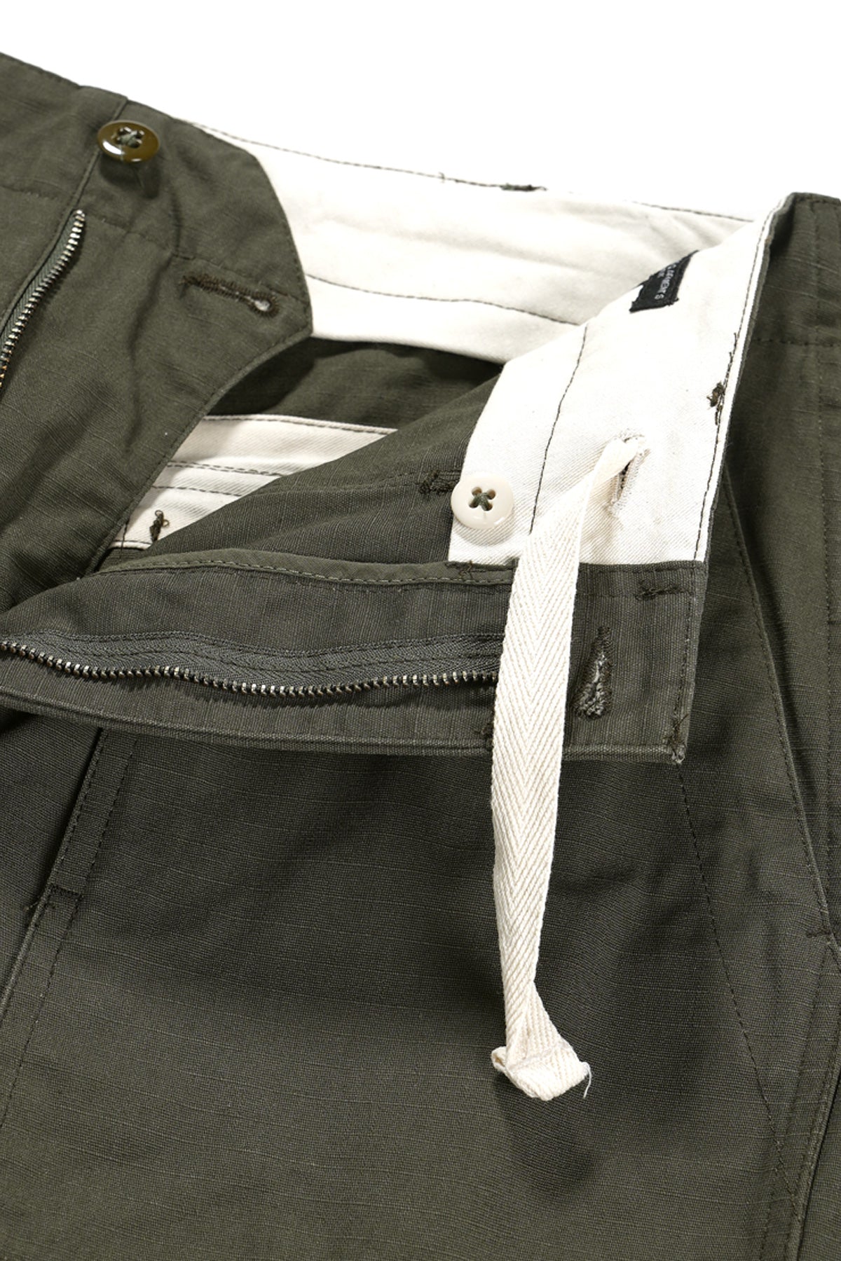 Engineered Garments - Fatigue Pant - Olive Heavyweight Ripstop - Canoe Club