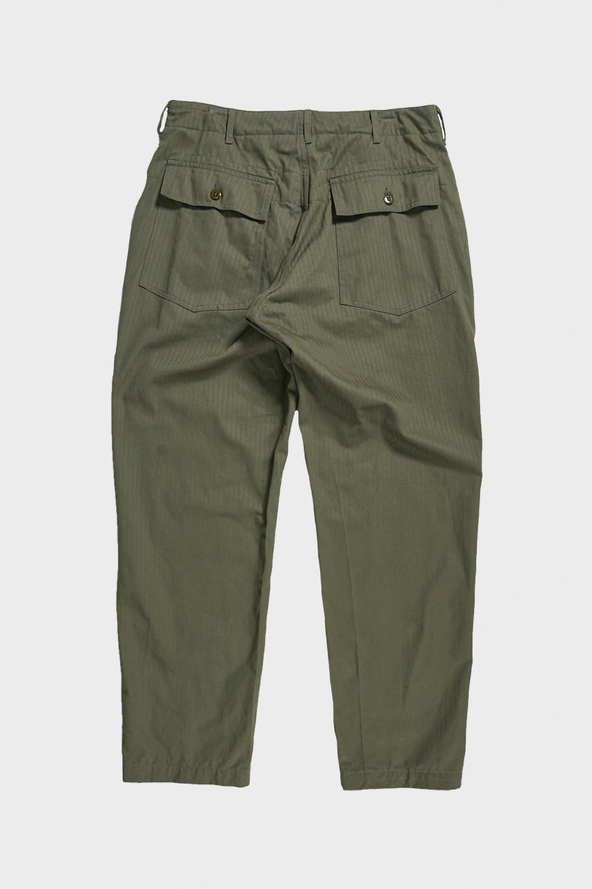 Engineered Garments - Fatigue Pant - Olive Cotton Herringbone Twill - Canoe Club