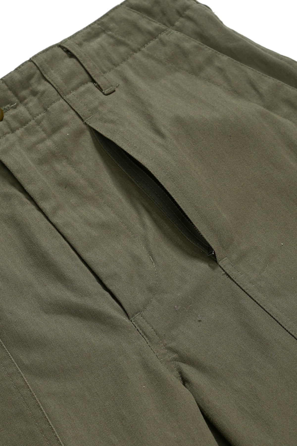 Engineered Garments - Fatigue Pant - Olive Cotton Herringbone Twill - Canoe Club