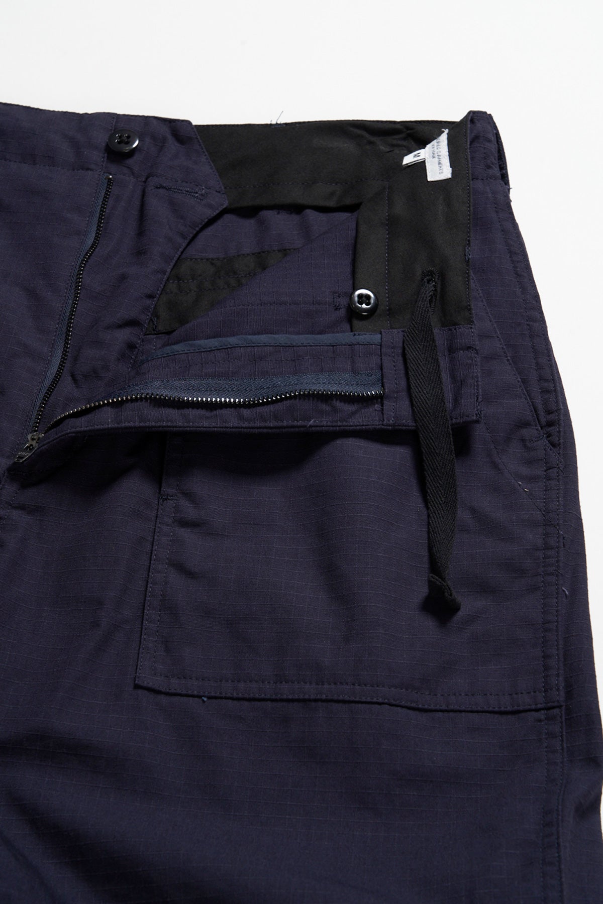 Engineered Garments - Fatigues - Dark Navy Cotton Ripstop - Canoe Club