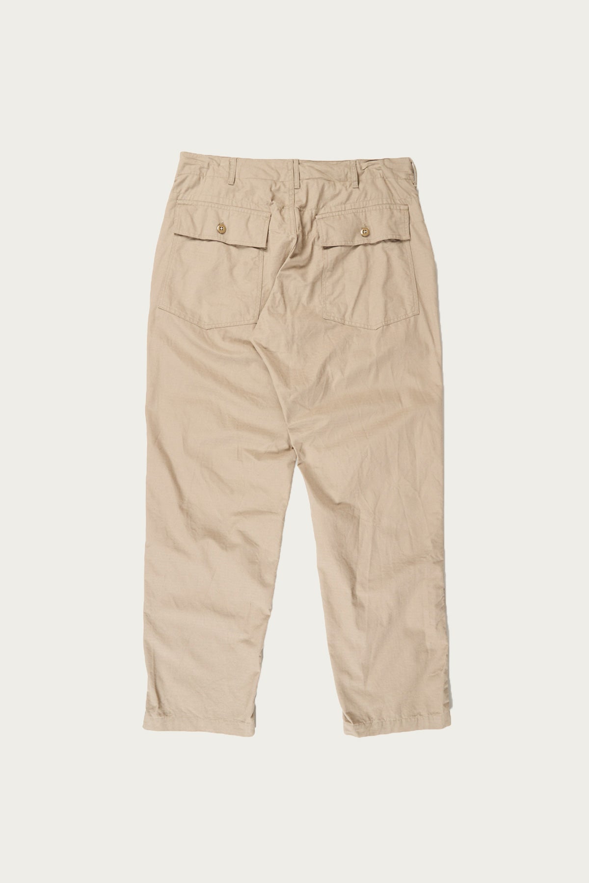 Engineered Garments - Fatigues - Khaki Cotton Ripstop - Canoe Club