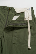 Engineered Garments - Fatigues - Olive Cotton Ripstop - Canoe Club