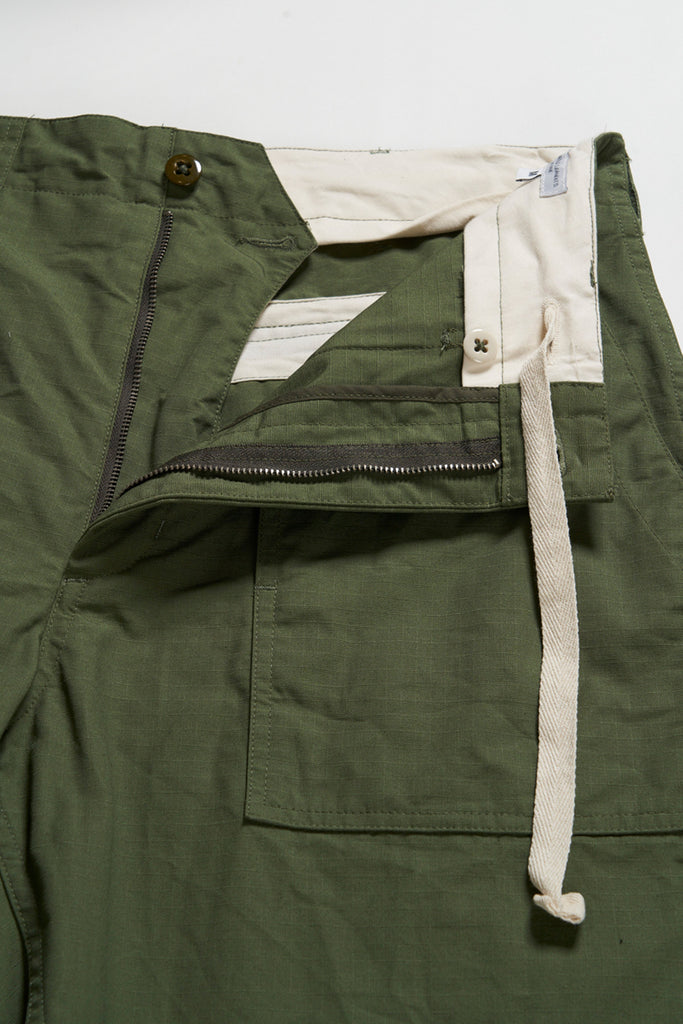 Engineered Garments - Fatigues - Olive Cotton Ripstop - Canoe Club