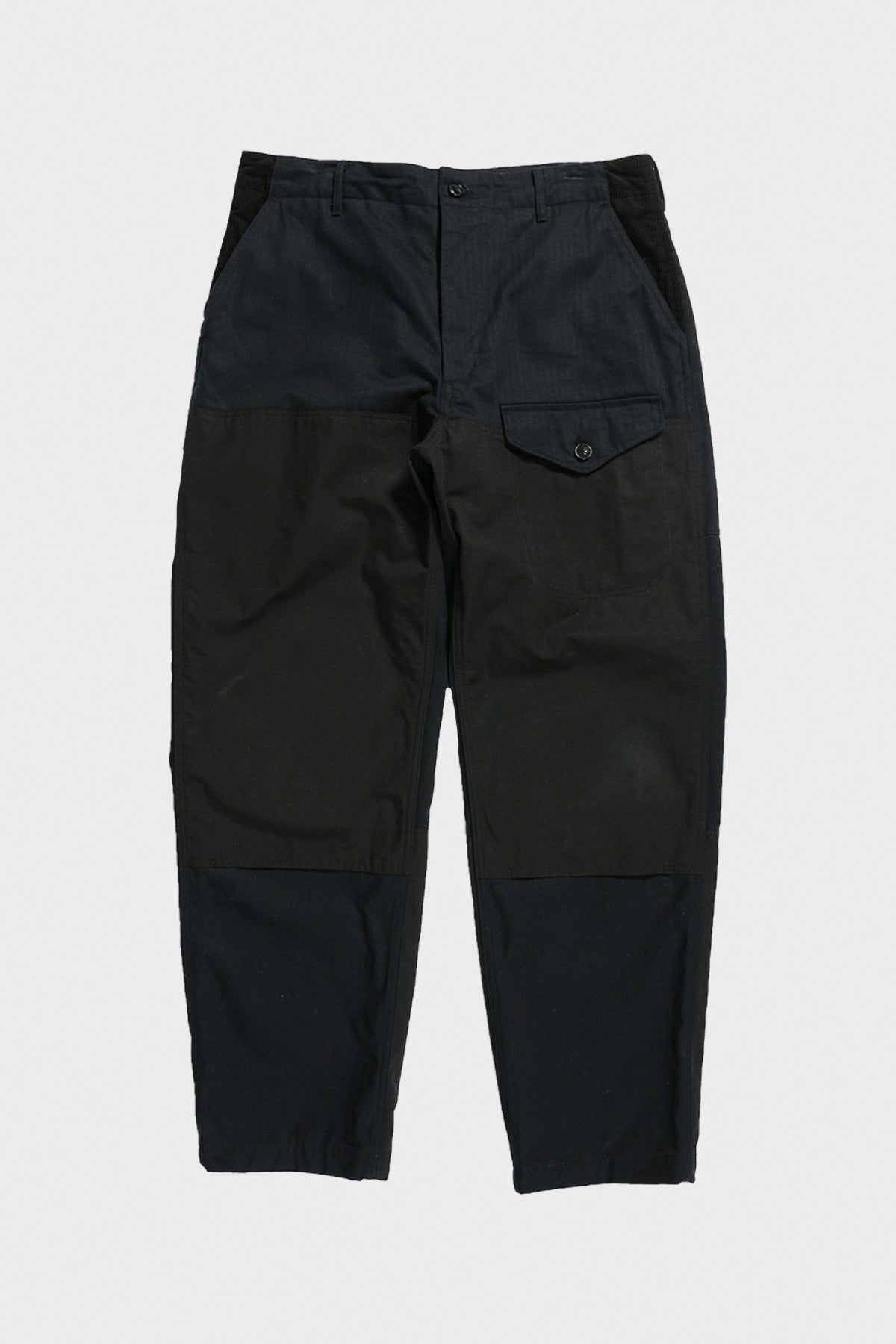 Engineered Garments - Field Pant - Black Cotton Herringbone Twill - Canoe Club
