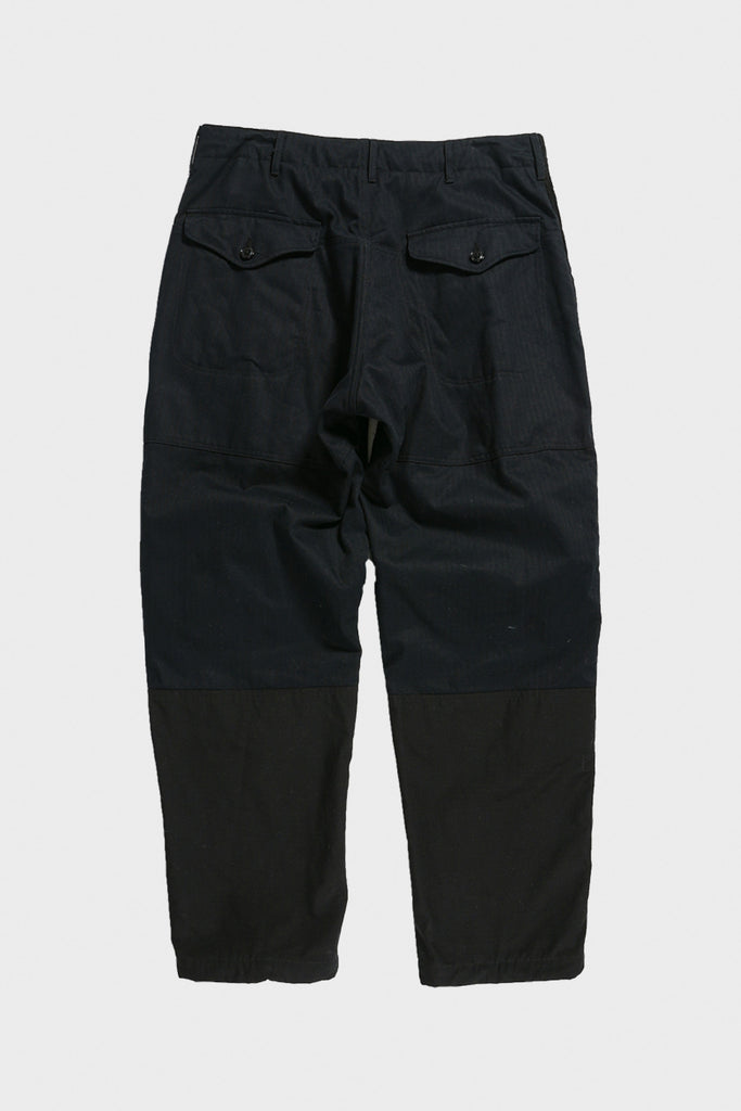 Engineered Garments - Field Pant - Black Cotton Herringbone Twill - Canoe Club