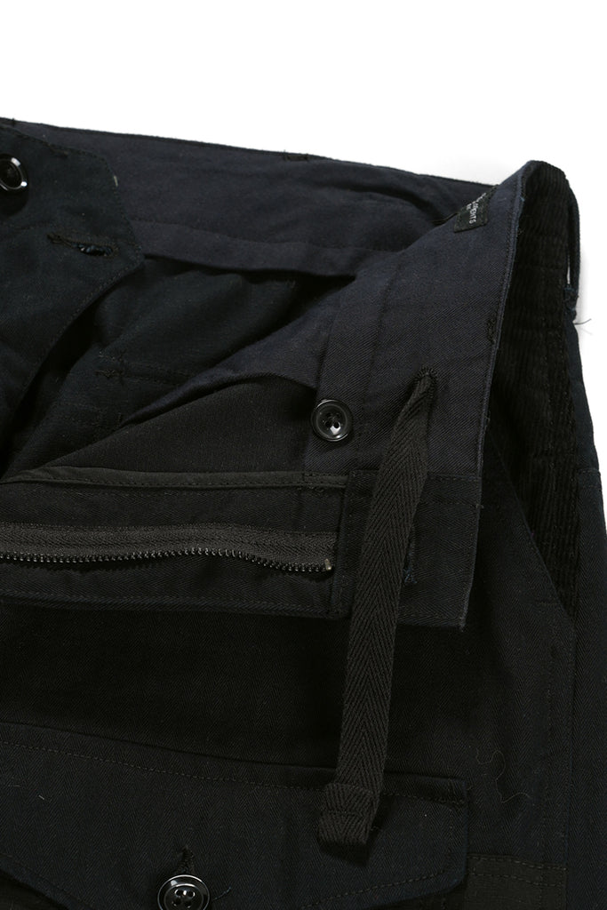 Engineered Garments - Field Pant - Black Cotton Herringbone Twill - Canoe Club