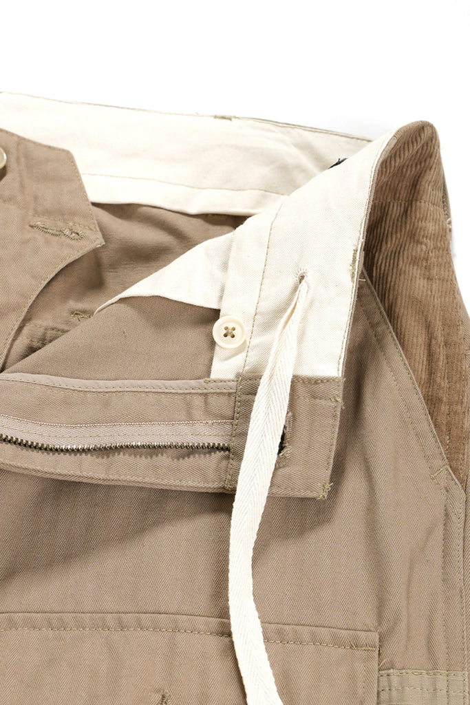 Engineered Garments - Field Pant - Khaki Cotton Herringbone Twill - Canoe Club