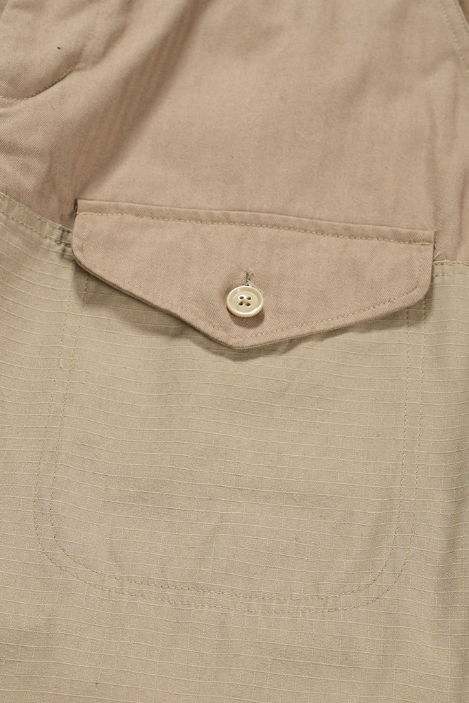 Engineered Garments - Field Pant - Khaki Cotton Herringbone Twill - Canoe Club