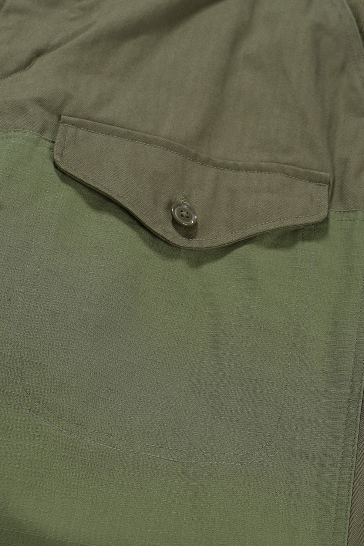 Engineered Garments - Field Pant - Olive Cotton Herringbone Twill - Canoe Club