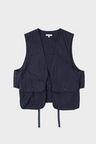 Engineered Garments - Fowl Vest - Dk. Navy Cotton Ripstop - Canoe Club