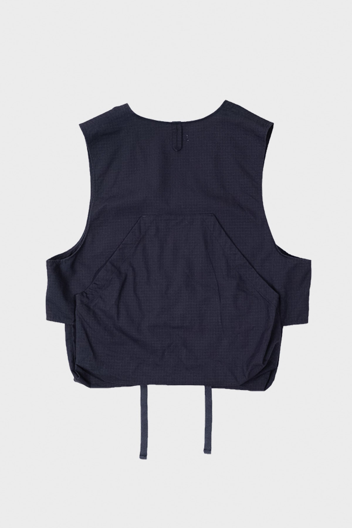 Engineered Garments Fowl Vest | Dk. Navy Cotton Ripstop | Canoe Club