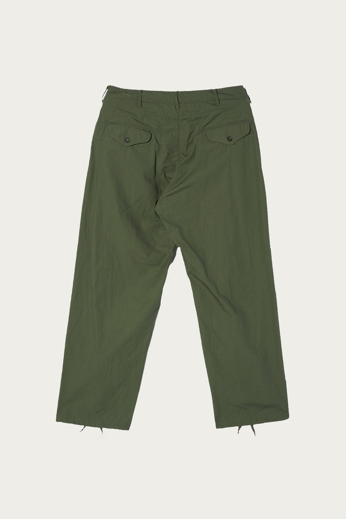 Engineered Garments Gurkha Pant | Olive Cotton Ripstop | Canoe Club