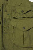 Engineered Garments - Hunting Jacket Vest - Olive CL Java Cloth - Canoe Club
