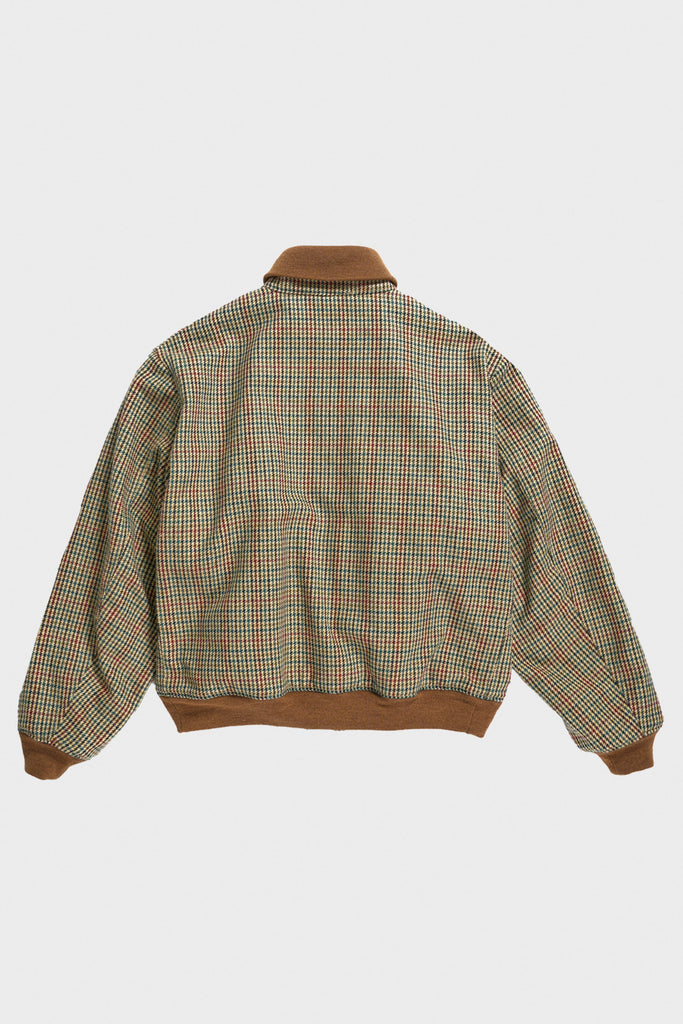 Engineered Garments - LL Jacket - Khaki Acrylic Wool Gunclub Check - Canoe Club