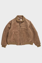 Engineered Garments - LL Jacket - Khaki Polyester Fake Suede - Canoe Club