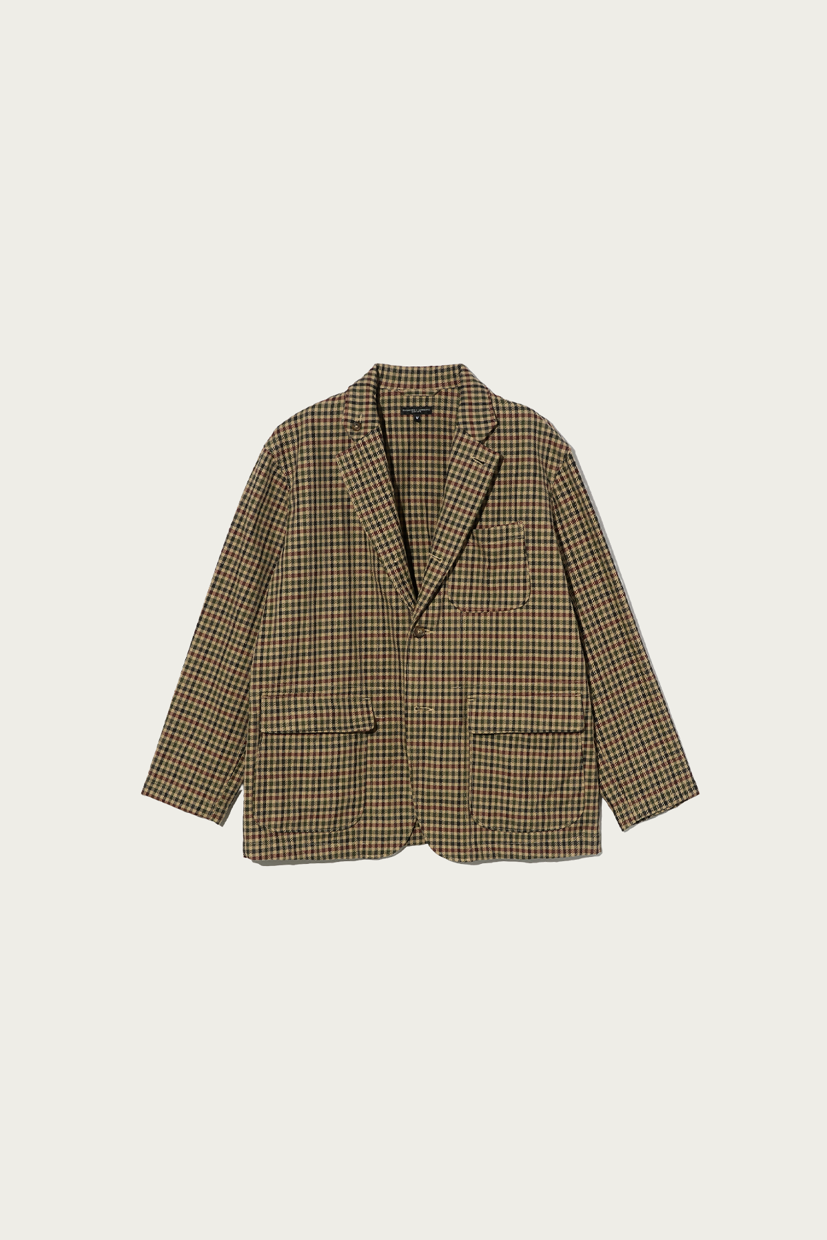 Engineered Garments - Loiter Jacket - Brown/Olive Heavy Gunclub Check - Canoe Club
