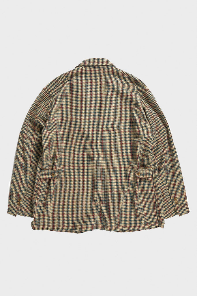 Engineered Garments - Loiter Jacket - Khaki Acrylic Wool Gunclub Check - Canoe Club