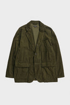 Engineered Garments - Loiter Jacket - Olive Cotton 8W Corduroy - Canoe Club