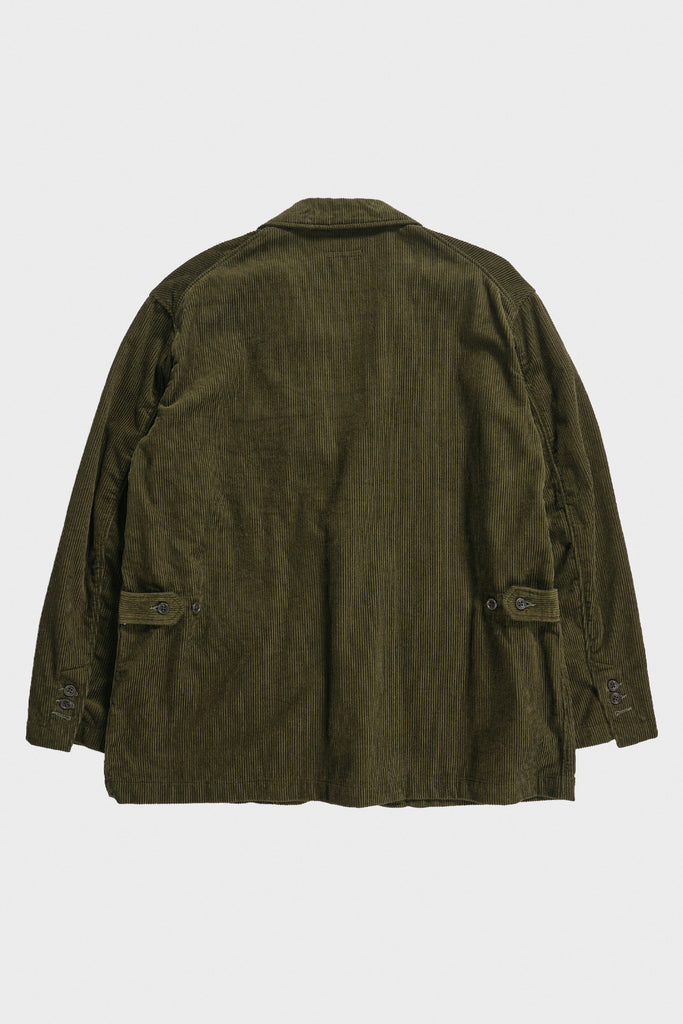 Engineered Garments - Loiter Jacket - Olive Cotton 8W Corduroy - Canoe Club