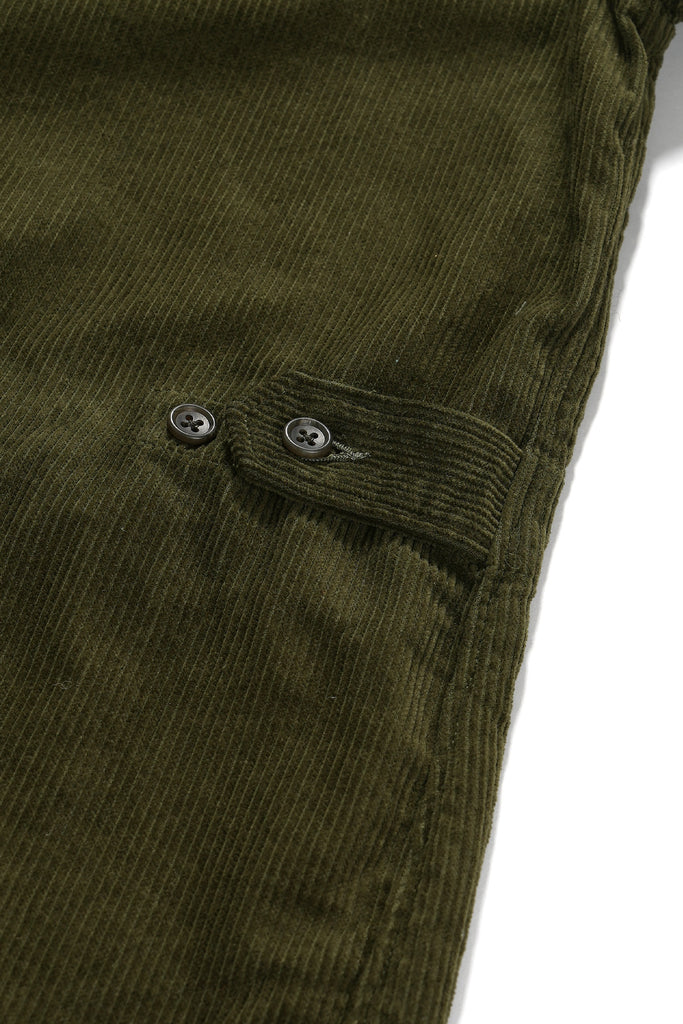 Engineered Garments - Loiter Jacket - Olive Cotton 8W Corduroy - Canoe Club