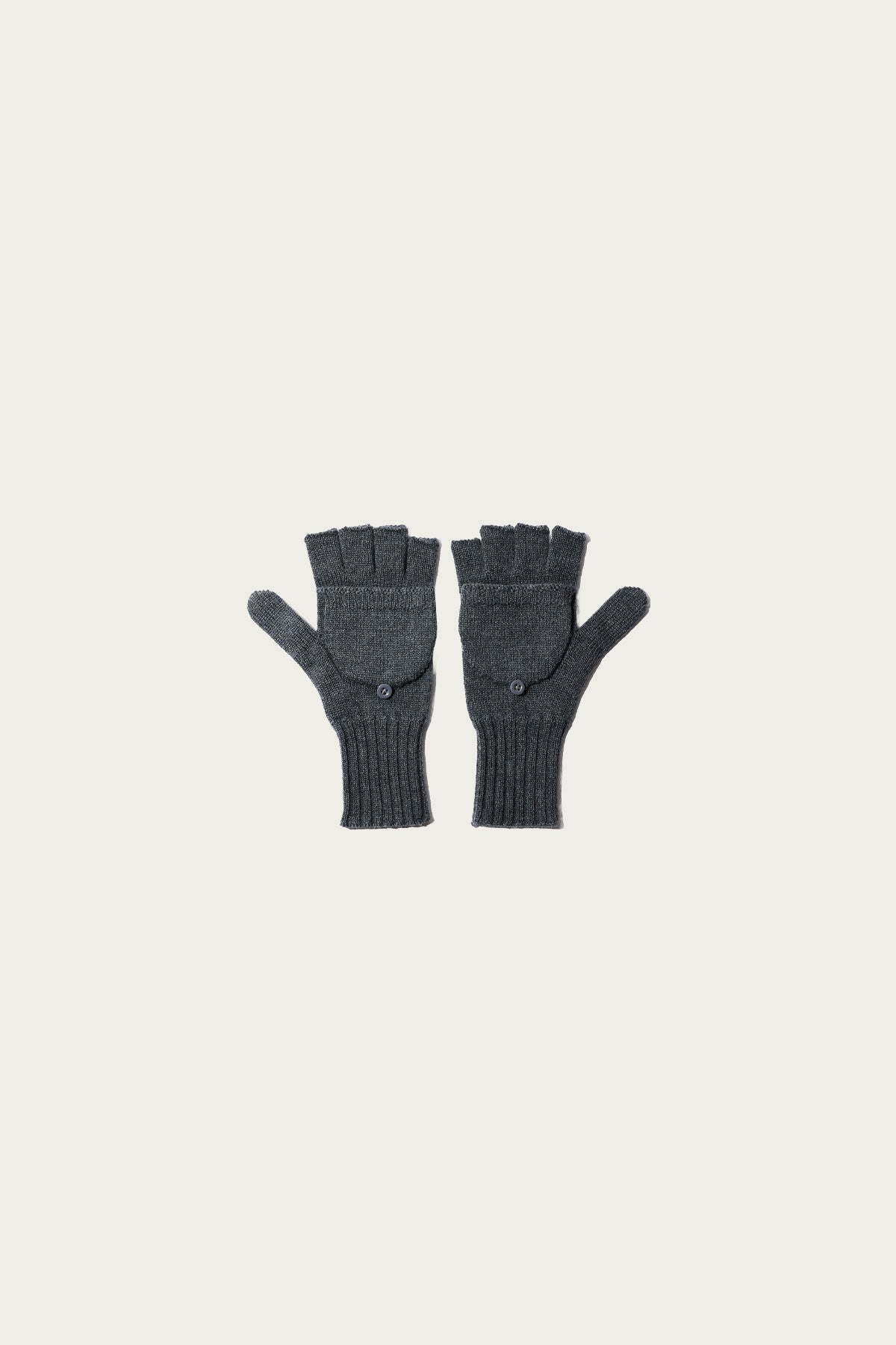 Engineered Garments - Mitten - Charcoal Merino Wool - Canoe Club