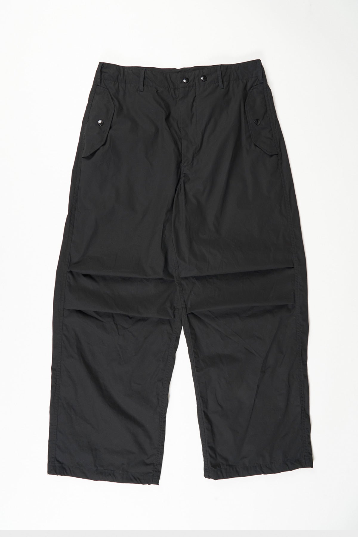 Engineered Garments Over Pant | Black Cotton Duracloth