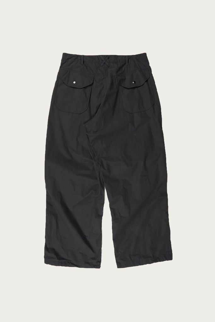 Engineered Garments - Over Pant - Black Cotton Duracloth Poplin - Canoe Club