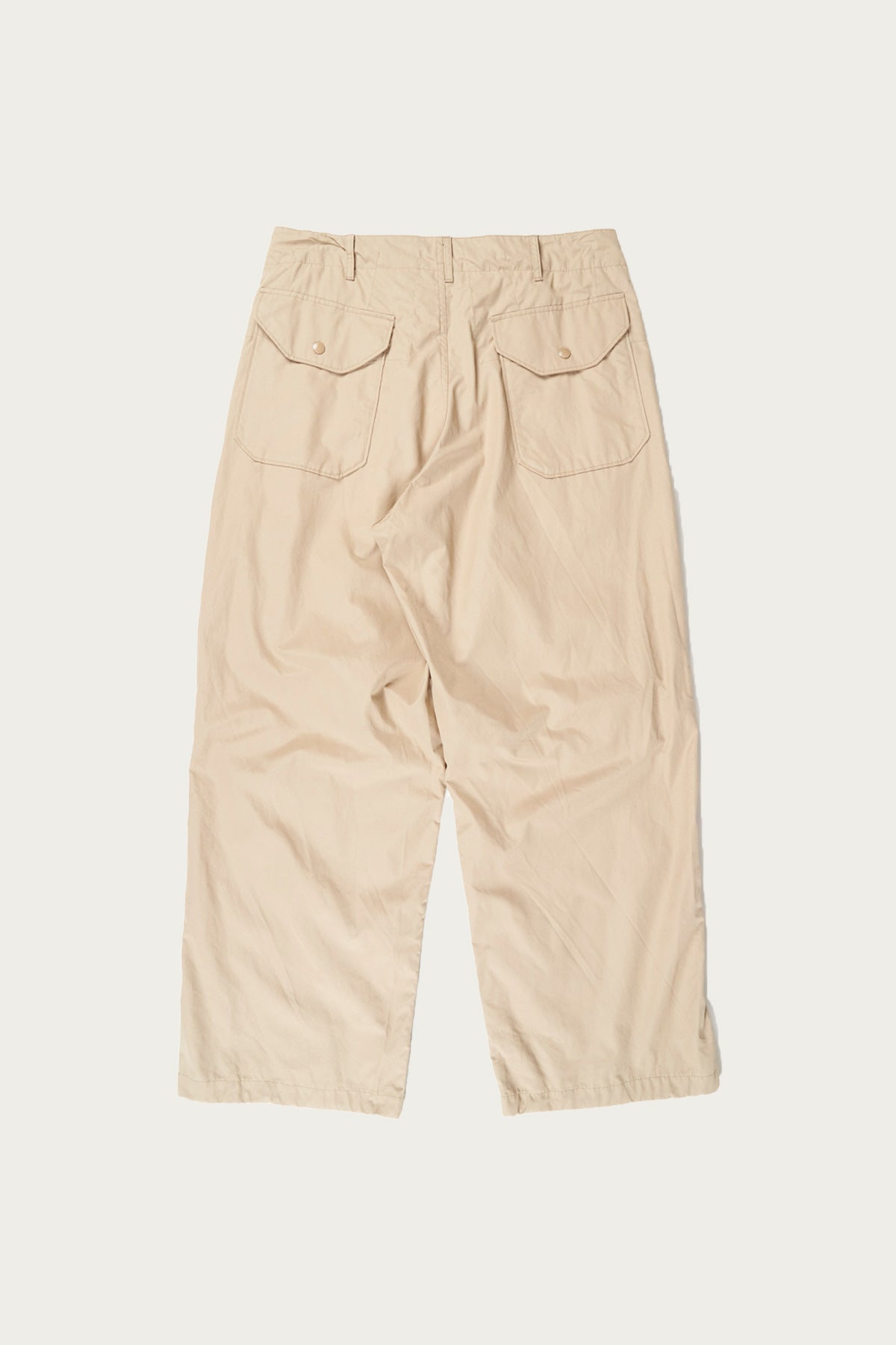 Engineered Garments - Over Pant - Khaki Cotton Duracloth Poplin - Canoe Club